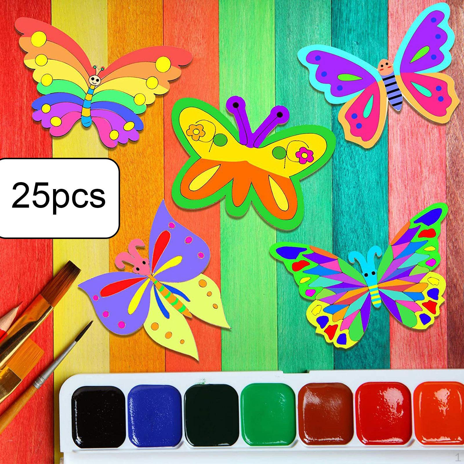 25Pcs Wooden Butterfly Cutouts Wood Chips for Paint Crafts Gift Tags Wedding
25Pcs Wooden Butterfly Cutouts Wood Chips for Paint Crafts Gift Tags Wedding