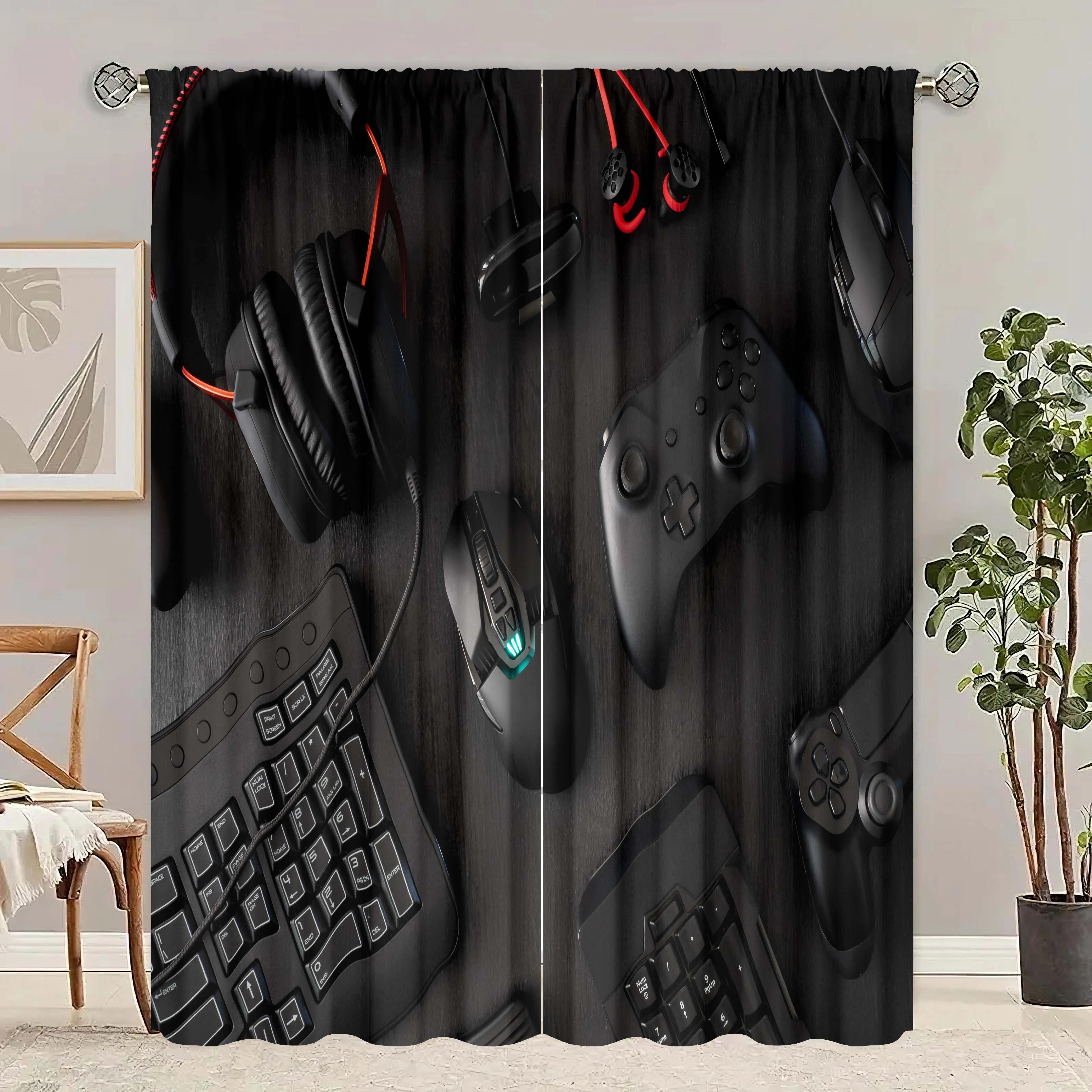 Set Of 2 Game Console Equipment Printed Curtains Pole Bag Inches Home Decoration Room Curtain Made Polyester W100*H70(CM)-Rod Pocket&1PCS
Set Of 2 Game Console Equipment Printed Curtains Pole Bag Inches Home Decoration Room Curtain Made Polyester W100*H70(CM)-Rod Pocket&1PCS