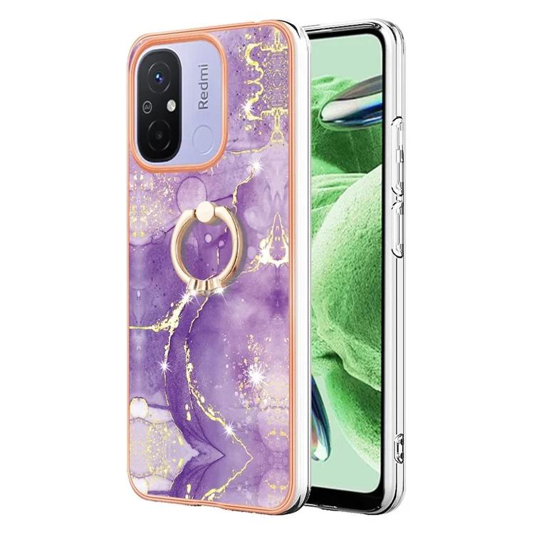 YB IMD Series-10 For Xiaomi Redmi 12C 4G / 11A 4G Marble Pattern IMD Phone Case Electroplated TPU Cover with Kickstand
YB IMD Series-10 For Xiaomi Redmi 12C 4G / 11A 4G Marble Pattern IMD Phone Case Electroplated TPU Cover with Kickstand