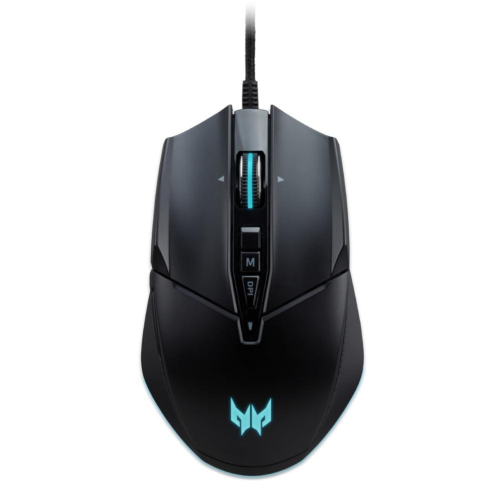 Predator Cestus 335 Gaming Mouse 10 Button Wired USB Pixart 3370 20 Million Clicks 2000Hz Polling Rate Million Colors PMW120 RGB16.8 чорний
Predator Cestus 335 Gaming Mouse 10 Button Wired USB Pixart 3370 20 Million Clicks 2000Hz Polling Rate Million Colors PMW120 RGB16.8 чорний