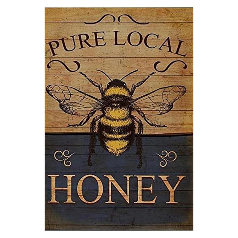 Bee Happy Metal Tin Sign The Sunshine Honeybee Beekeeper Slogans Retro Vintage Plate Decoration Wall Hanging Decoration Poster 20x30cm
Bee Happy Metal Tin Sign The Sunshine Honeybee Beekeeper Slogans Retro Vintage Plate Decoration Wall Hanging Decoration Poster 20x30cm