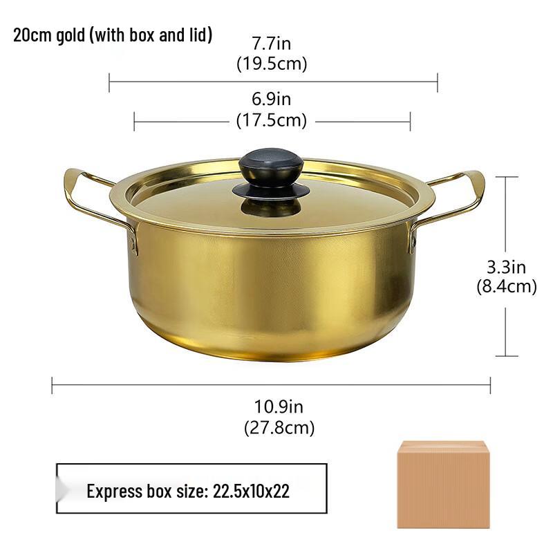 Yoshida Craftsman 20cm Stainless Steel Instant Noodle Pot with Lid
Yoshida Craftsman 20cm Stainless Steel Instant Noodle Pot with Lid