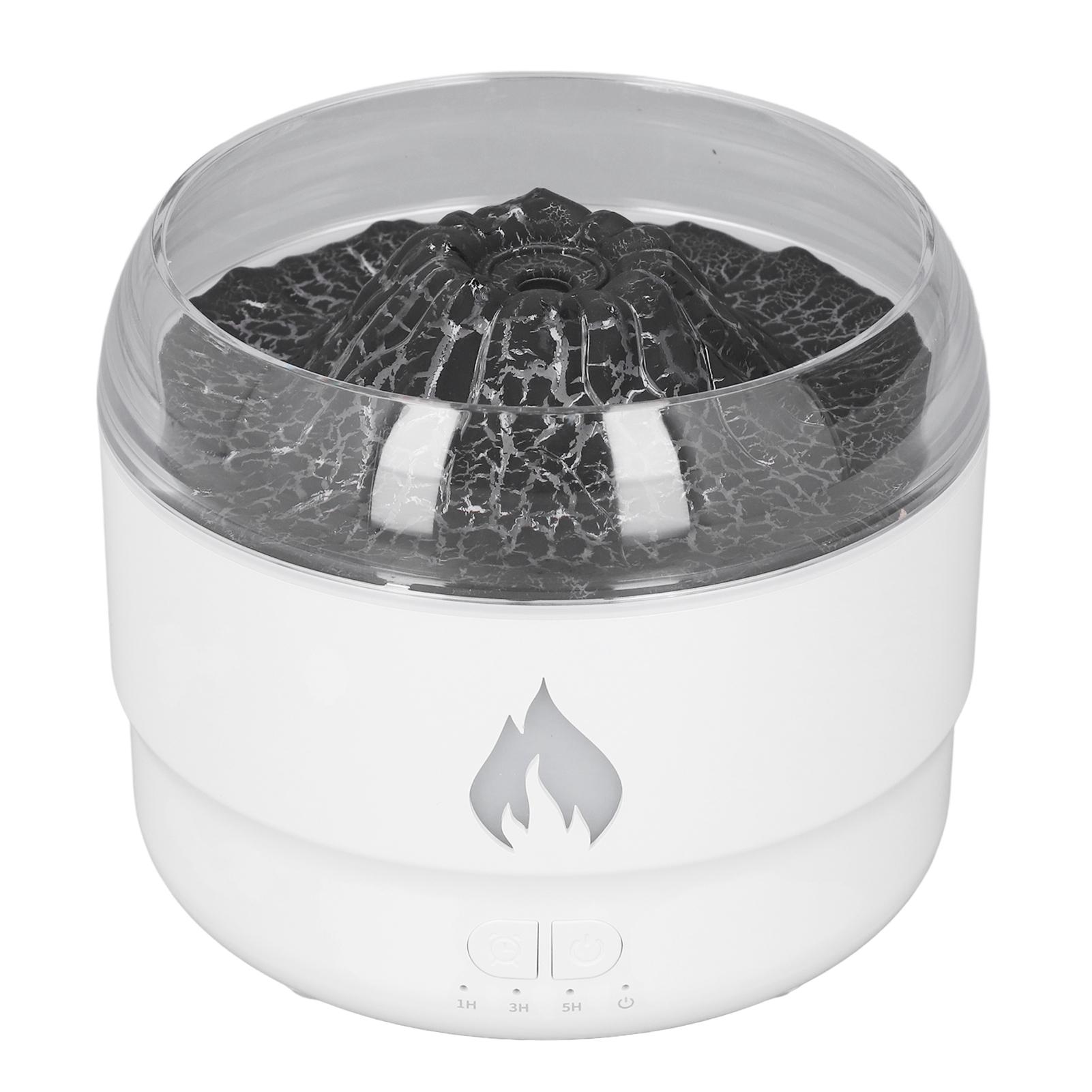 Дифузор ефірних олій «Полум я» 280 мл Зволожувач повітря 7-колірне світлодіодне підсвічування Тихий аромадифузор для дому, спальні, офісу білий
Дифузор ефірних олій «Полум я» 280 мл Зволожувач повітря 7-колірне світлодіодне підсвічування Тихий аромадифузор для дому, спальні, офісу білий