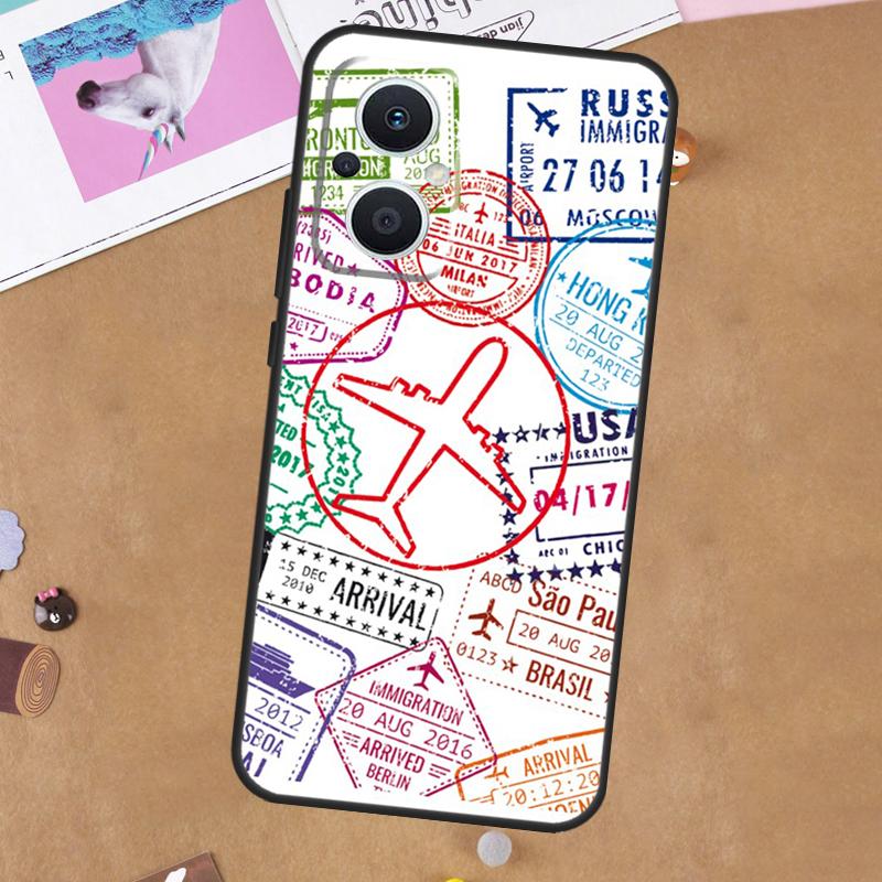 Passport Travel Stamps Phone Case For OPPO Reno 8T 2 3 4 5 Z 6 7 8 Lite OPPO Find X5 Lite X6 Pro X2 X3 Neo Cover OPPO Find X2 Neo
Passport Travel Stamps Phone Case For OPPO Reno 8T 2 3 4 5 Z 6 7 8 Lite OPPO Find X5 Lite X6 Pro X2 X3 Neo Cover OPPO Find X2 Neo