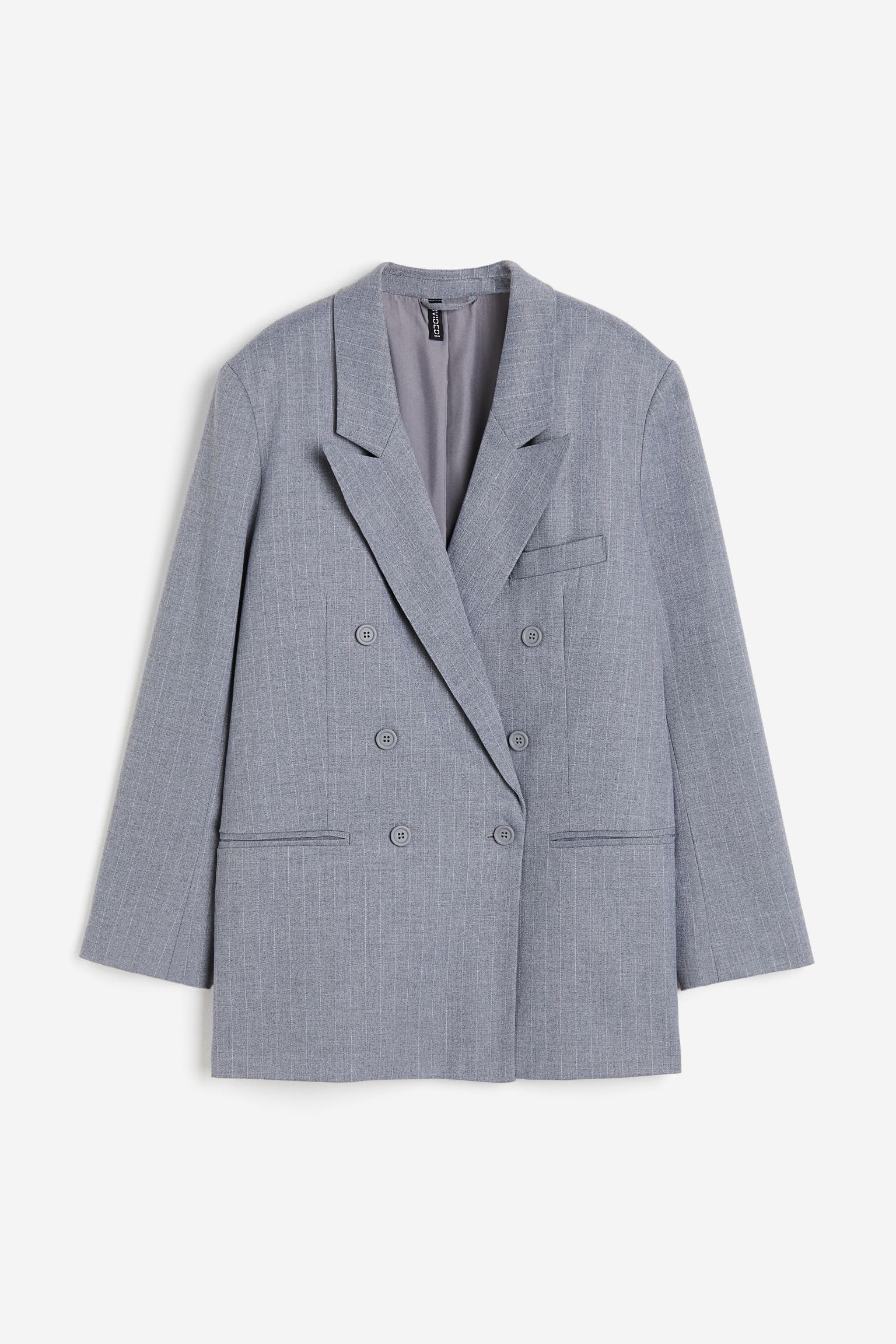 Oversized double-breasted blazer
Oversized double-breasted blazer