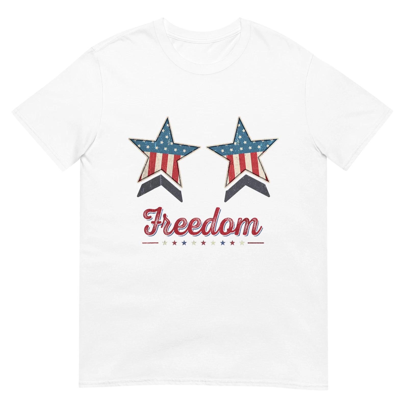 Funny Freedom 4th Of July Matching Couple T-Shirt S
Funny Freedom 4th Of July Matching Couple T-Shirt S