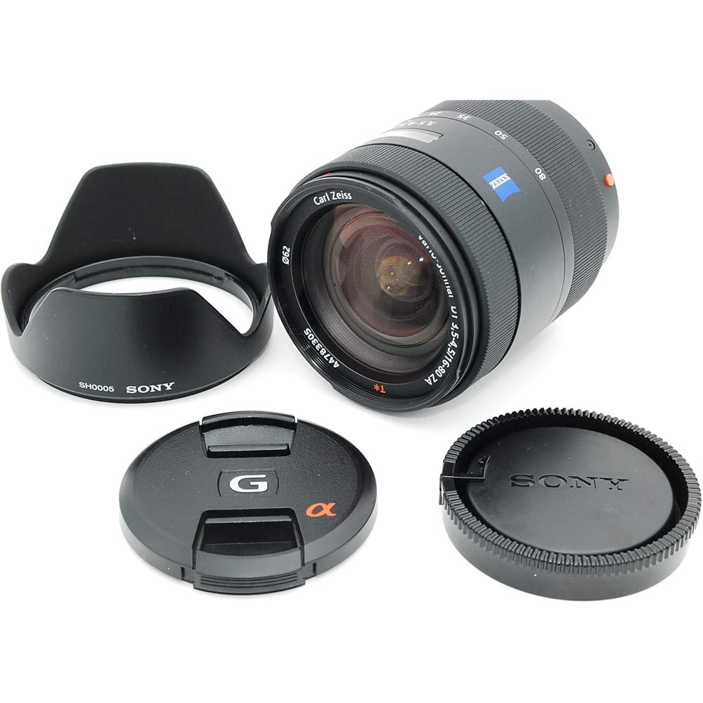 SONY Standard Zoom Lens Vario-Sonnar T* DT 16-80mm F3.5-4.5 ZA APS-C Compatible
SONY Standard Zoom Lens Vario-Sonnar T* DT 16-80mm F3.5-4.5 ZA APS-C Compatible