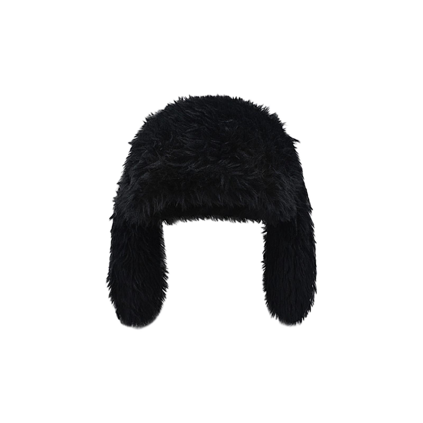 Fuzzy Bunny Hat For Women Cute Plush With Ears Long Ears Winter Hat One Size чорний
Fuzzy Bunny Hat For Women Cute Plush With Ears Long Ears Winter Hat One Size чорний