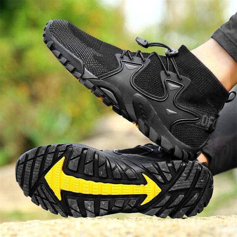 Outdoor Fly-knit Hiking Shoes: Lightweight, Non-slip, Breathable, Wear-resistant for Mountaineering & Fishing, Sizes 36-47. 44 темно-синього кольору
Outdoor Fly-knit Hiking Shoes: Lightweight, Non-slip, Breathable, Wear-resistant for Mountaineering & Fishing, Sizes 36-47. 44 темно-синього кольору