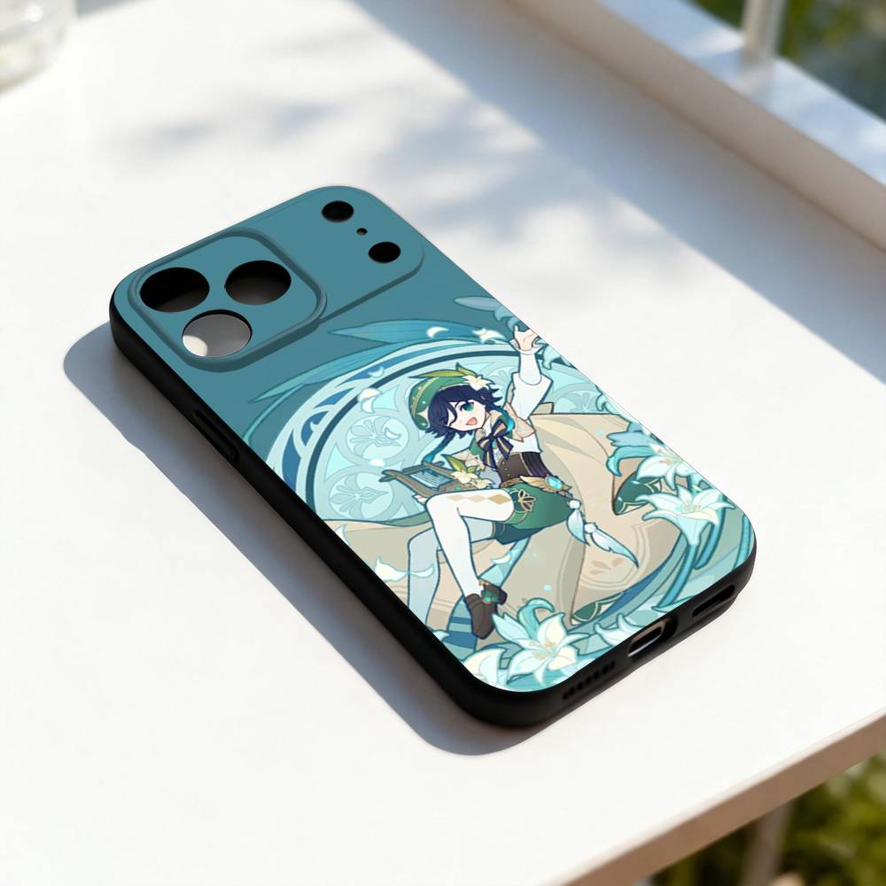 G-Genshin Impact Venti Cute Phone Case For iPhone 17,16,15,14,13,12,11,Pro,Max,Plus,E,SE4,Air,Mini Black Soft Cover iPhone11
G-Genshin Impact Venti Cute Phone Case For iPhone 17,16,15,14,13,12,11,Pro,Max,Plus,E,SE4,Air,Mini Black Soft Cover iPhone11