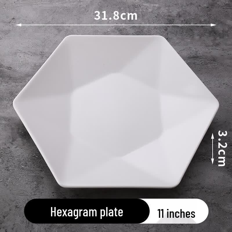 Commercial Melamine Square Dinner Plates (10-Pack)
Commercial Melamine Square Dinner Plates (10-Pack)