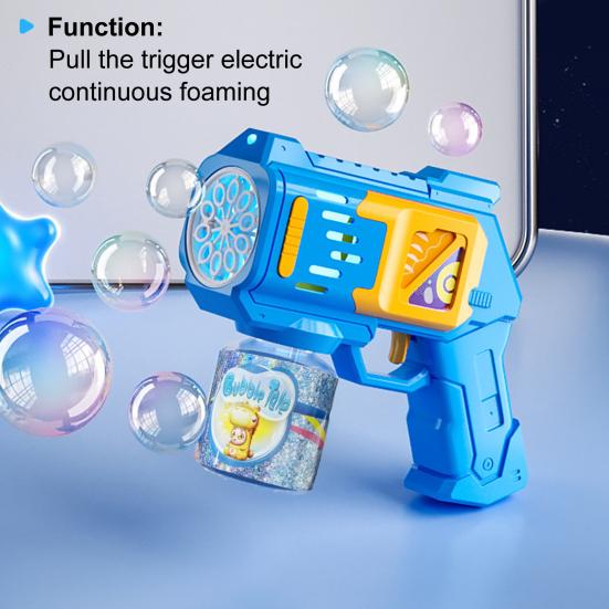 Yousheng Kids Cartoon Bubble Maker Machine with Light 10 Hollows Portable Toddlers Handheld Bubble Blower Toy Boys Girls Birthday Gift
Yousheng Kids Cartoon Bubble Maker Machine with Light 10 Hollows Portable Toddlers Handheld Bubble Blower Toy Boys Girls Birthday Gift