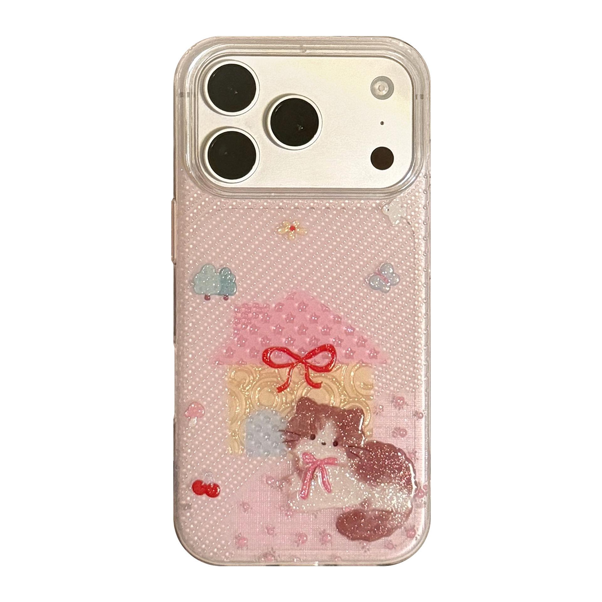 Cute Cartoon Cat Phone Case for iPhone 16, iPhone 17, and iPhone 17 Pro Max iPhone 17 Pro Max
Cute Cartoon Cat Phone Case for iPhone 16, iPhone 17, and iPhone 17 Pro Max iPhone 17 Pro Max