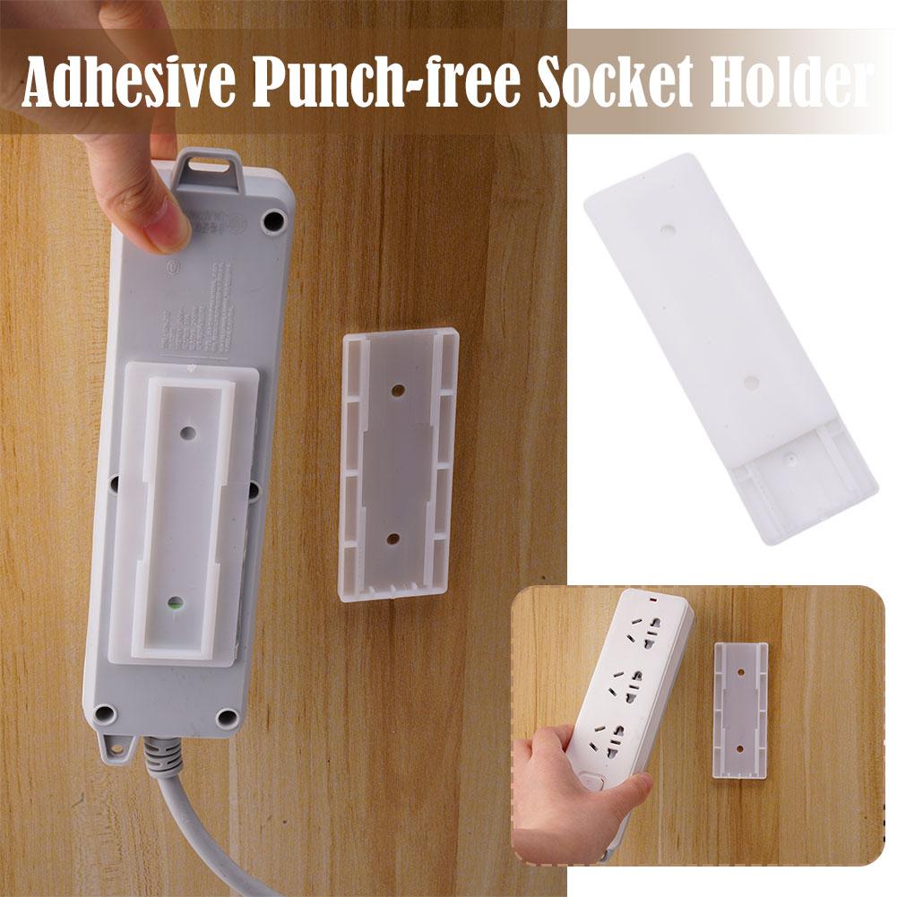 Adhesive Punch-free Socket Holder Plug-in Board Holder Without Any Marks Or Holes Wall Mounted Plug-in Board білий
Adhesive Punch-free Socket Holder Plug-in Board Holder Without Any Marks Or Holes Wall Mounted Plug-in Board білий