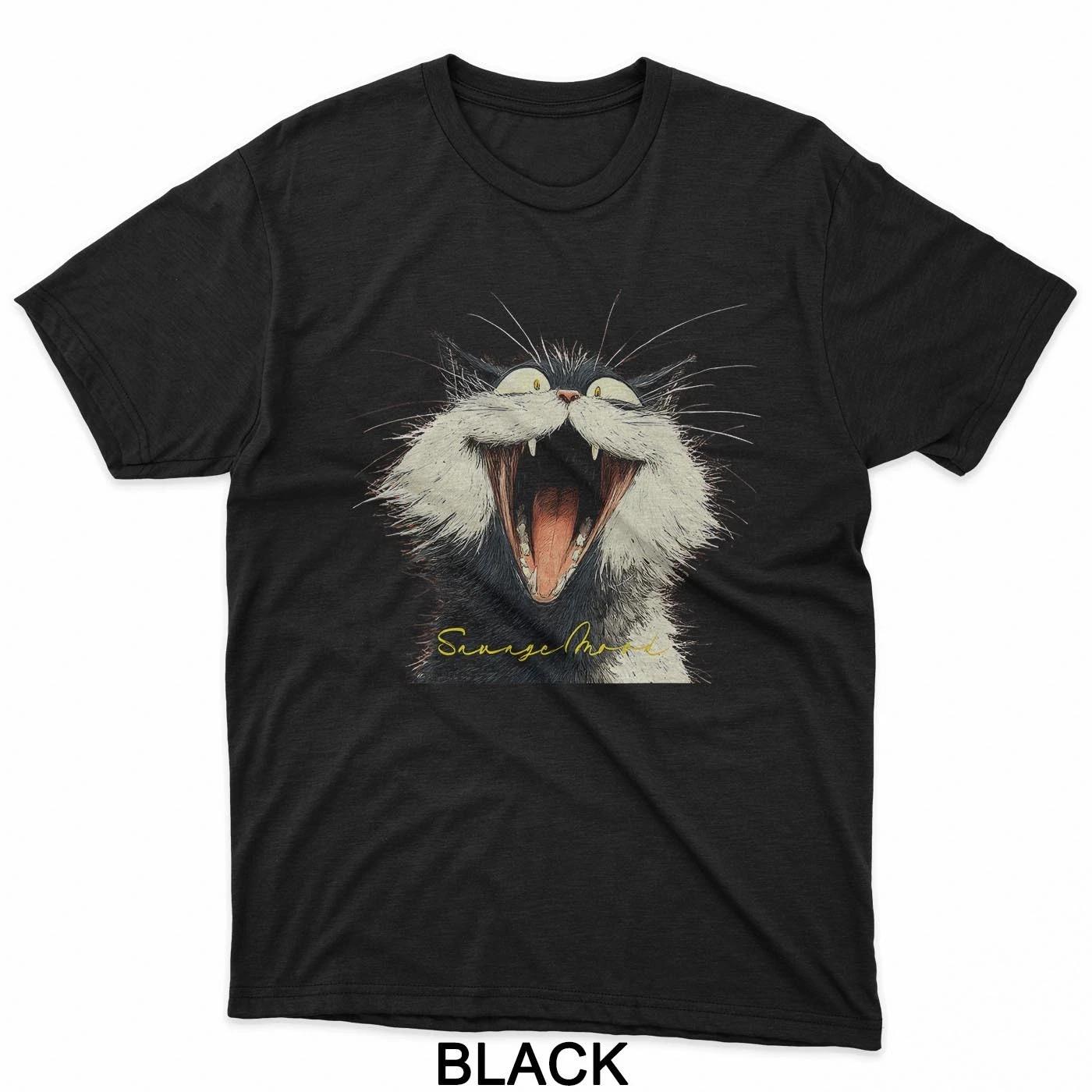 Savage Cat Vibes Mood Kitty Graphic T-Shirt L
Savage Cat Vibes Mood Kitty Graphic T-Shirt L