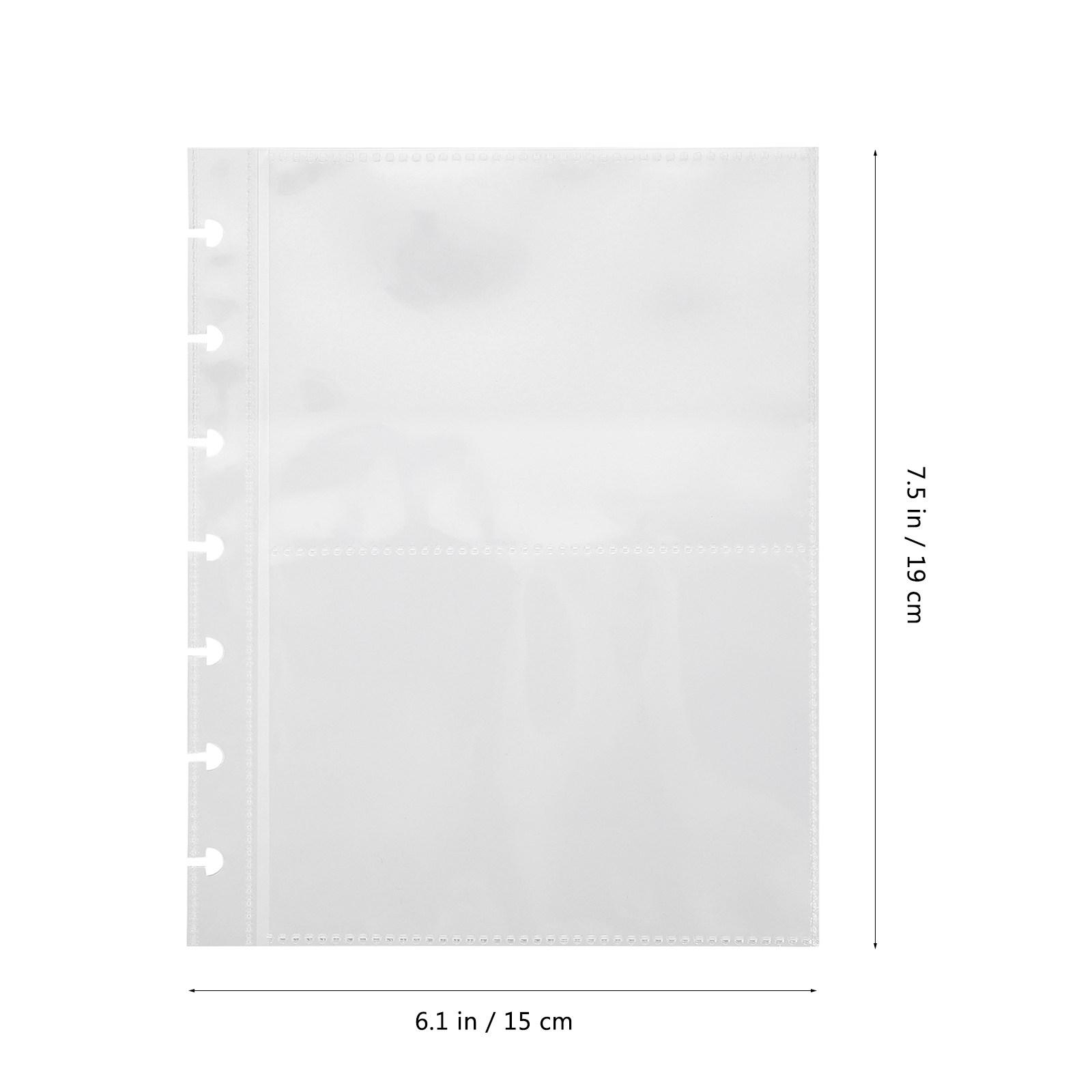 25Pcs Clear Plastic Photo Album Sleeves for Photos Postcards Protection Moisture Dust Resistant Resistant Easy
25Pcs Clear Plastic Photo Album Sleeves for Photos Postcards Protection Moisture Dust Resistant Resistant Easy