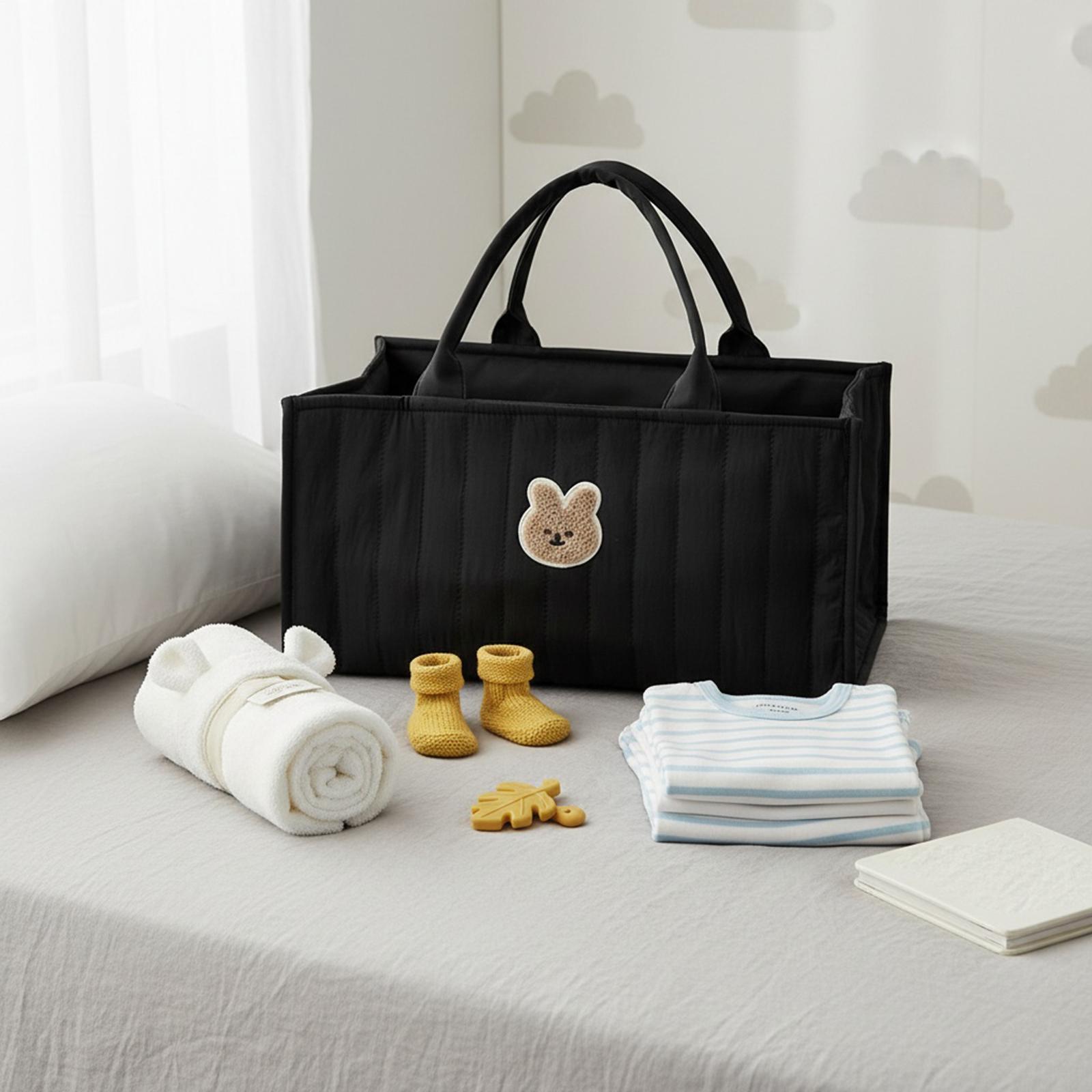 Large Capacity Diaper Bag with Removable Dividers Portable Mom Travel Tote Bag for Outdoor Travel Nursery Storage Basket чорний
Large Capacity Diaper Bag with Removable Dividers Portable Mom Travel Tote Bag for Outdoor Travel Nursery Storage Basket чорний