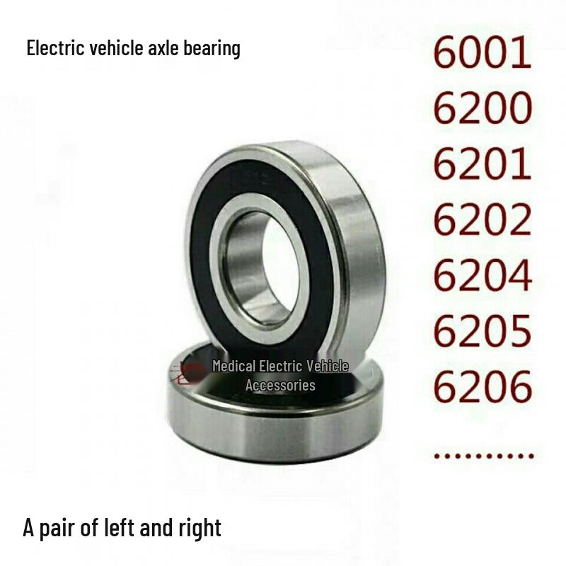 Electric Tricycle & Motorcycle Wheel Bearings: Front, Rear, Motor (Models 6200, 6000, 6202) - Free Shipping
Electric Tricycle & Motorcycle Wheel Bearings: Front, Rear, Motor (Models 6200, 6000, 6202) - Free Shipping