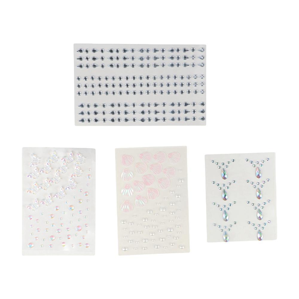 Colorful 3D Face Jewelry Stickers Mixed Disposable Tattoo Stickers Rhinestone Stickers Women 24
Colorful 3D Face Jewelry Stickers Mixed Disposable Tattoo Stickers Rhinestone Stickers Women 24