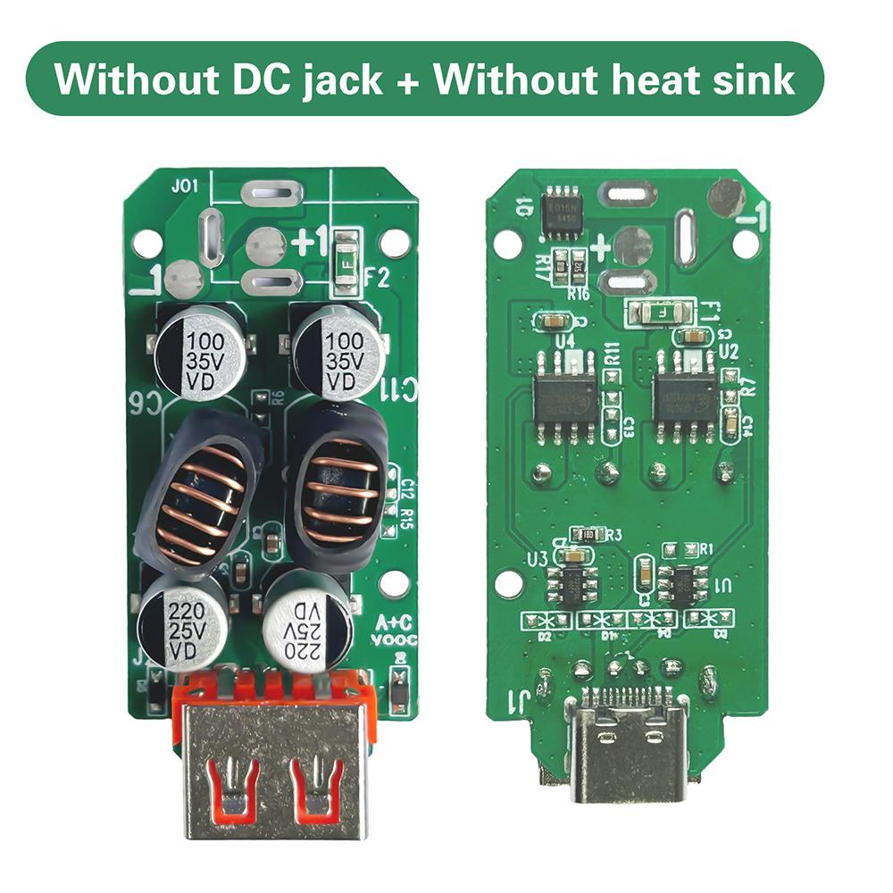 USB A 30W+Type C 20W DC 9V-30V Fast Charging Adapter Module Step Down Module Support VOOC
USB A 30W+Type C 20W DC 9V-30V Fast Charging Adapter Module Step Down Module Support VOOC