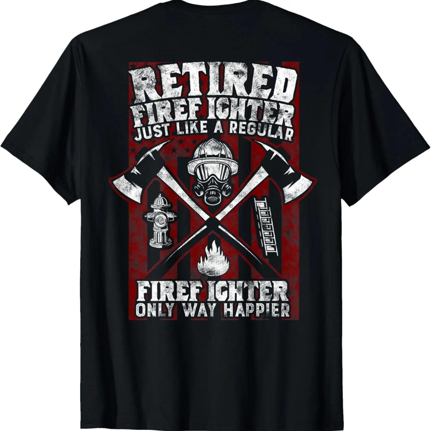 Retired Firefighter gift for Retirement Firemen Dad Grandpa T-Shirt XXXXXL чёрный
Retired Firefighter gift for Retirement Firemen Dad Grandpa T-Shirt XXXXXL чёрный