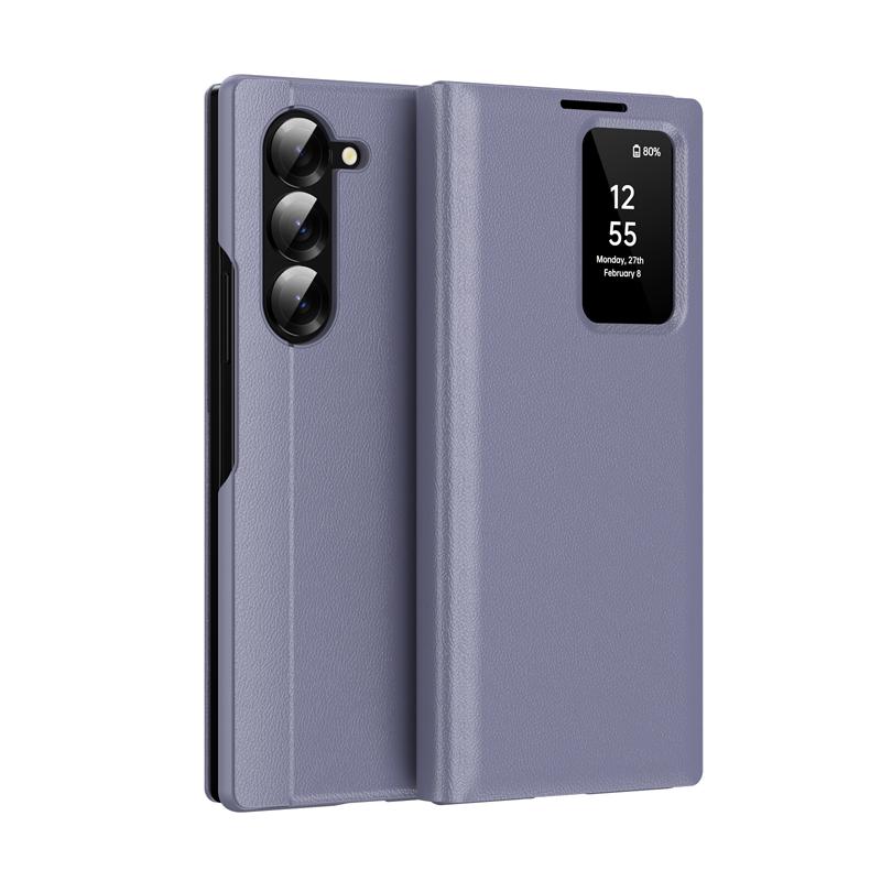 For Samsung Galaxy Z Fold 6 5 4 Case Smart View Window PU Leather Wallet Flip-Free Answering Cover with Card Slot For Samsung Galaxy Z Fold6
For Samsung Galaxy Z Fold 6 5 4 Case Smart View Window PU Leather Wallet Flip-Free Answering Cover with Card Slot For Samsung Galaxy Z Fold6
