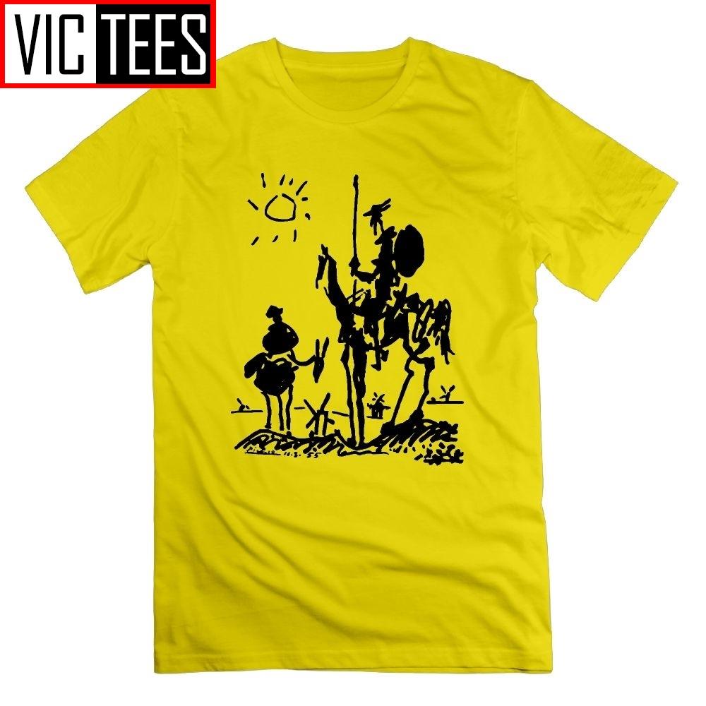 Футболка мужская с рисунком Пикассо, рыцарь Дон Кихот, винтажные мужские футболки с коротким рукавом, 100% хлопок, забавные футболки с круглым вырезом S чёрный
Футболка мужская с рисунком Пикассо, рыцарь Дон Кихот, винтажные мужские футболки с коротким рукавом, 100% хлопок, забавные футболки с круглым вырезом S чёрный