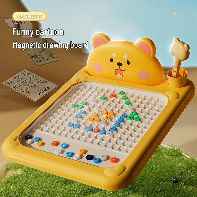 Magnetic Tracing Board for Toddlers: Children s Drawing Toy with Magnetic Pen for Ages 2-3
Magnetic Tracing Board for Toddlers: Children s Drawing Toy with Magnetic Pen for Ages 2-3