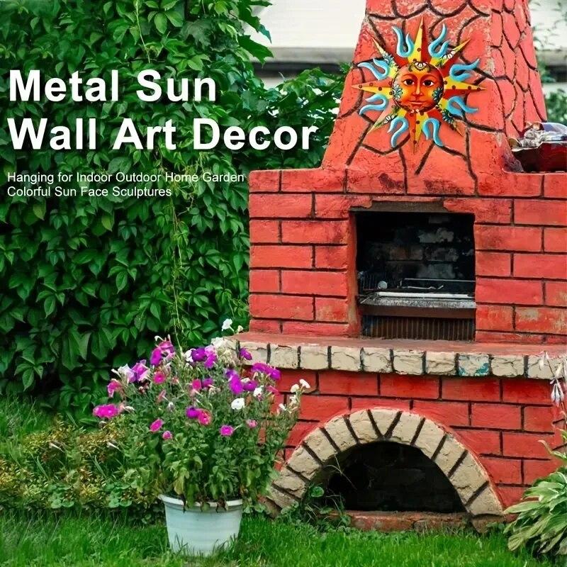 Metal Sun Wooden Sign 3D Metal Sun Wall Art Decoration Hanging Outdoor Garden Patio Decoration Holiday Party Decoration синий
Metal Sun Wooden Sign 3D Metal Sun Wall Art Decoration Hanging Outdoor Garden Patio Decoration Holiday Party Decoration синий