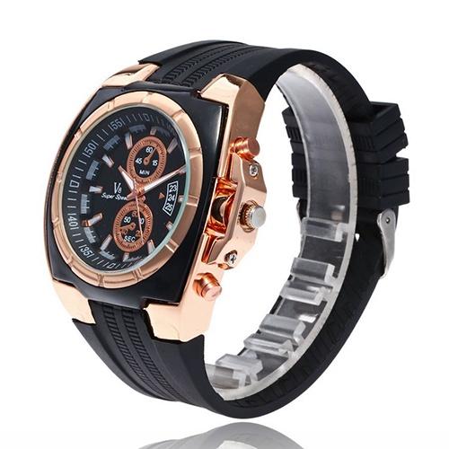 Mens Wrist Luxury Strap Style Rubber Leisure Quartz Watch Handsome High End
Mens Wrist Luxury Strap Style Rubber Leisure Quartz Watch Handsome High End