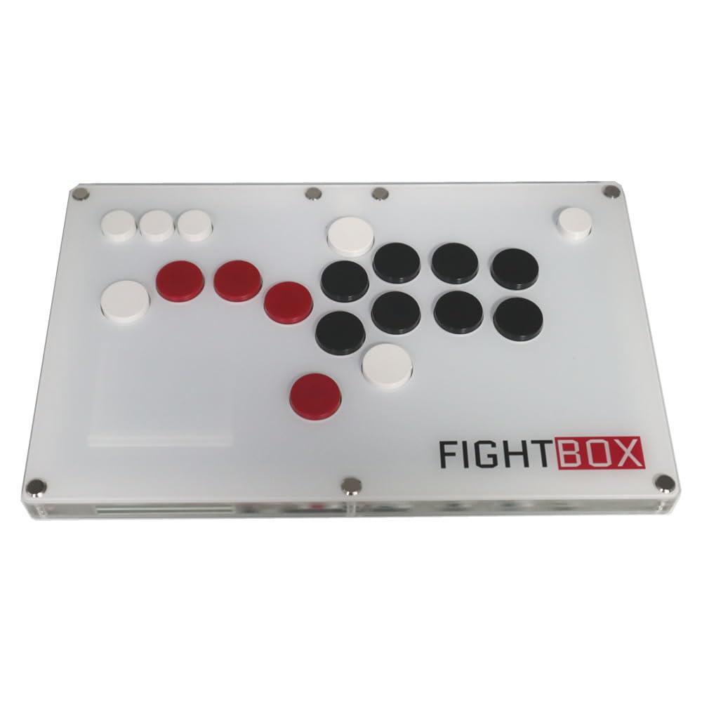 FightBox Compatible with Switch All Buttons Leverless Arcade Fighting Stick Hitbox Fighting Game Arcade Controller Hot Swap Compatible Uses CHERRY MX
FightBox Compatible with Switch All Buttons Leverless Arcade Fighting Stick Hitbox Fighting Game Arcade Controller Hot Swap Compatible Uses CHERRY MX