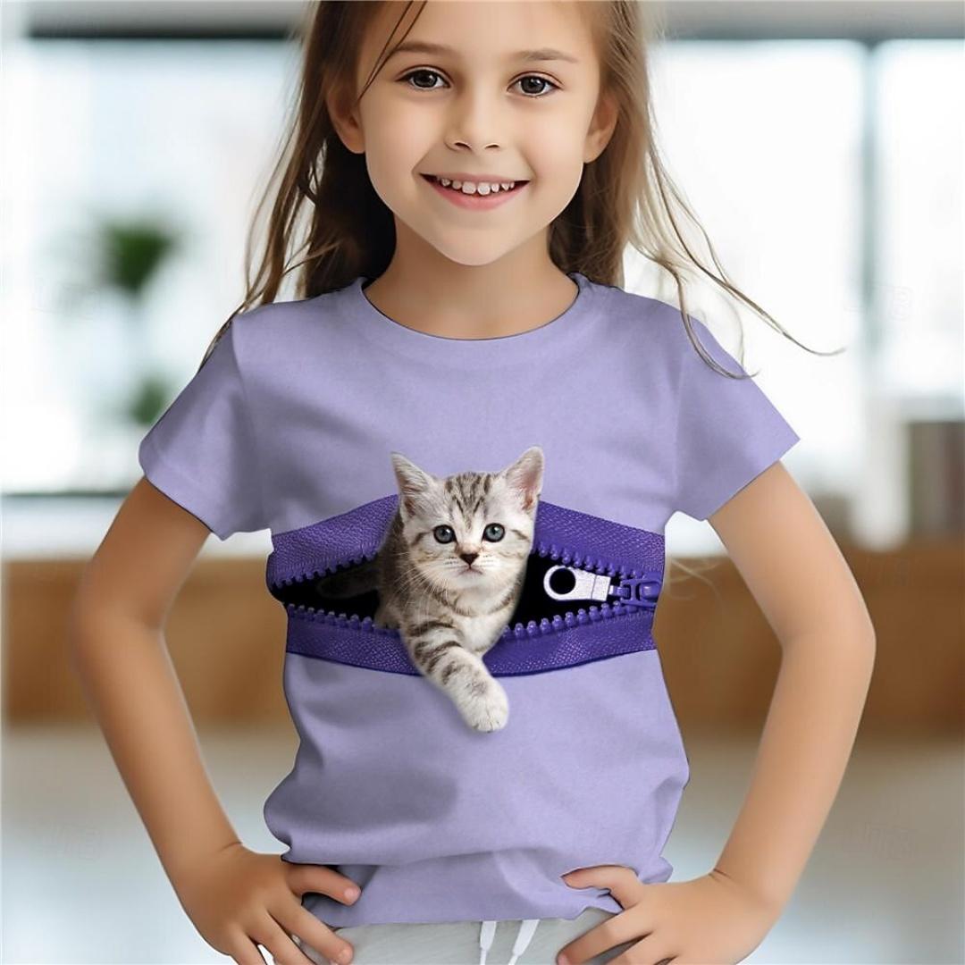 Kids Summer New 3D Digital Printed T-Shirt Suitable for Both Children Lightweight and Fashionable Children s Casual Tee Clothing 100
Kids Summer New 3D Digital Printed T-Shirt Suitable for Both Children Lightweight and Fashionable Children s Casual Tee Clothing 100