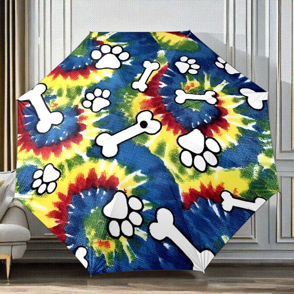 -Designed Folding Umbrella Featuring a Tie-Dye Pattern with Dog Paws And Bones, Perfect for Christmas, Halloween, And Other Fe (as the picture,Iron&8K)
-Designed Folding Umbrella Featuring a Tie-Dye Pattern with Dog Paws And Bones, Perfect for Christmas, Halloween, And Other Fe (as the picture,Iron&8K)