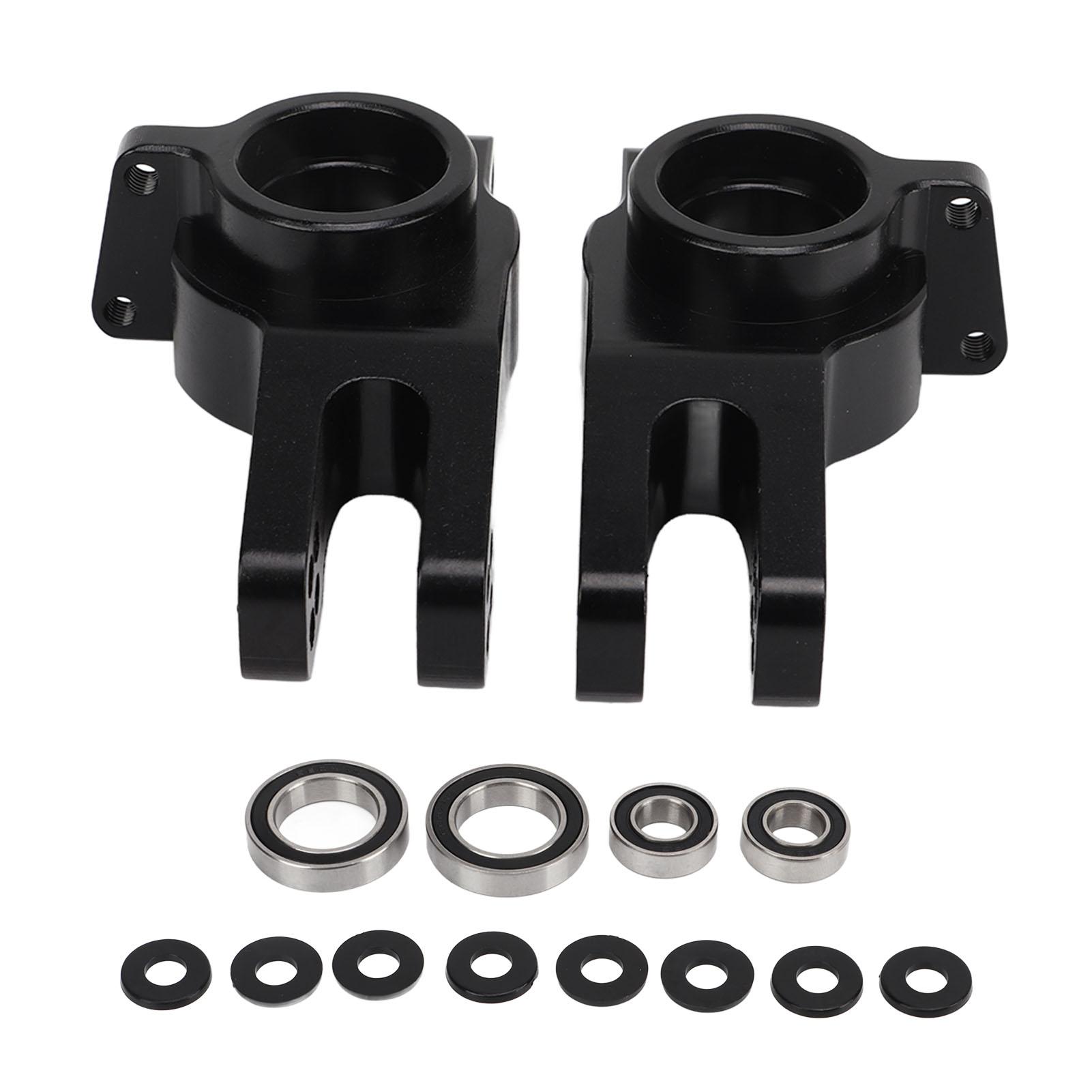 2 шт. Задній маточинний вузол для радіокерованої машини, алюмінієвий сплав, висока міцність, стабільний, вишуканий, чистого кольору, тримач задньої осі радіокерованої машини