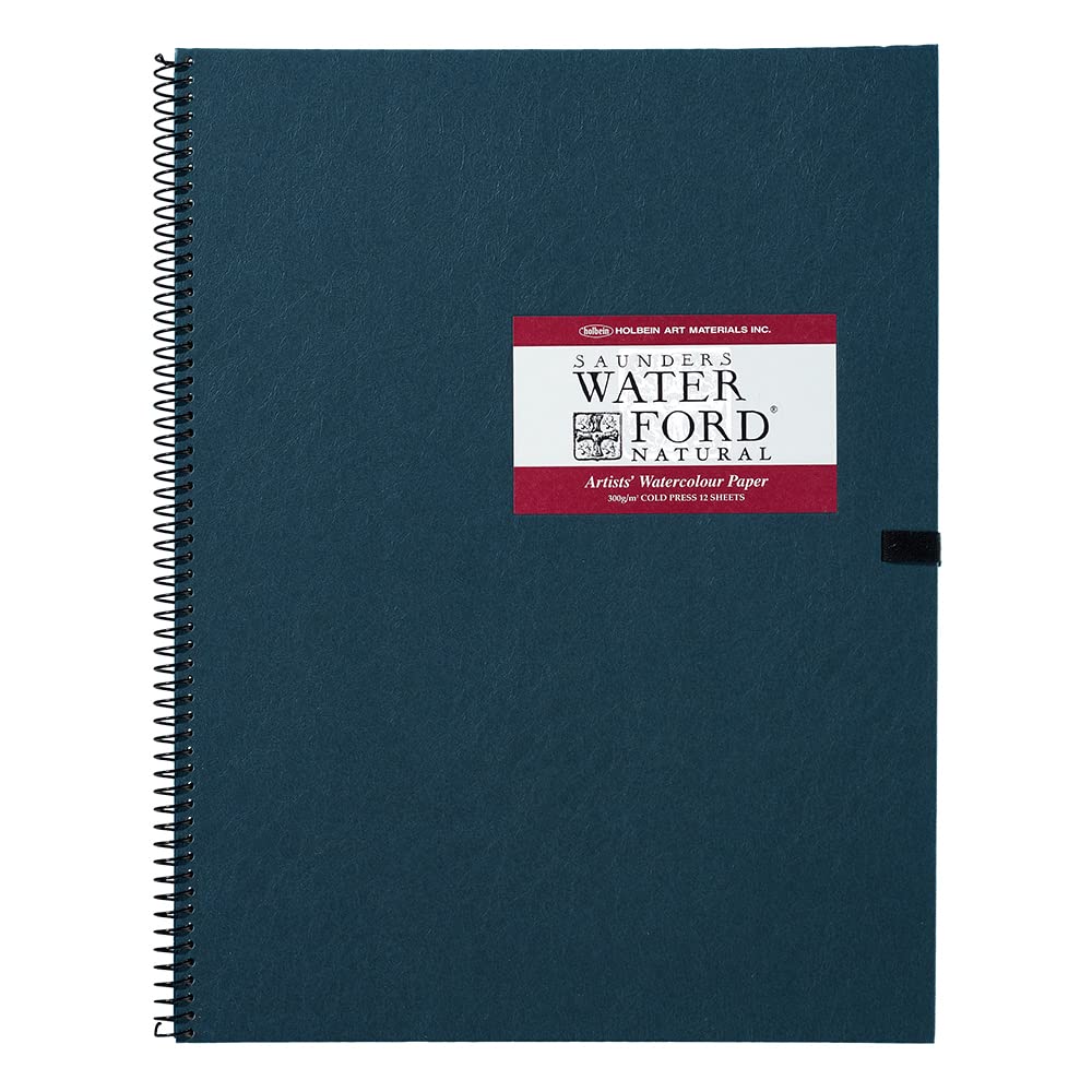 Holbein Waterford Watercolour Paper Natural Medium 300g F4 Size Spring Binding 12 Sheets 270907 ES2-F4
Holbein Waterford Watercolour Paper Natural Medium 300g F4 Size Spring Binding 12 Sheets 270907 ES2-F4