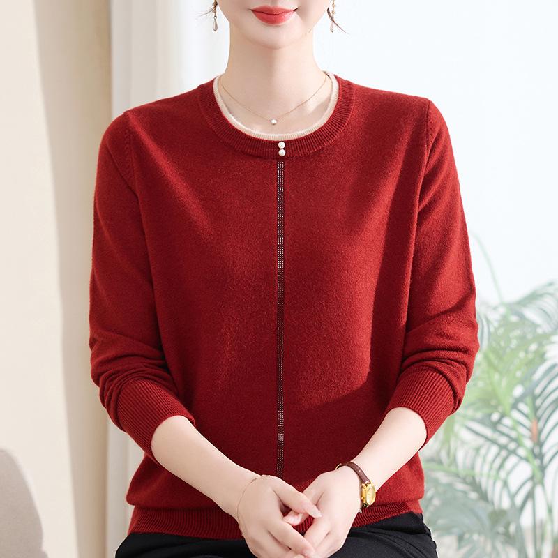 Chic Knit Sweater for Middle-Aged Women (40-60 Years) 4XL (130-140 jin)
Chic Knit Sweater for Middle-Aged Women (40-60 Years) 4XL (130-140 jin)