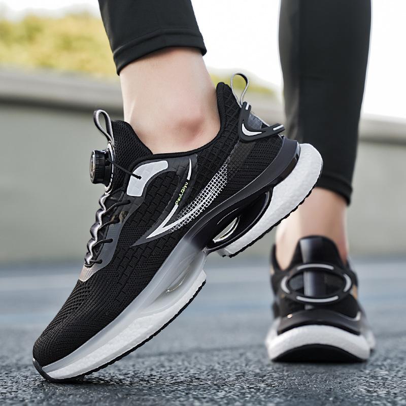 Rotary buckle popcorn soft-soled running shoes fashionable new sports men s shoes non-slip lightweight thick-soled outdoor casual trendy shoes 39 чорний
Rotary buckle popcorn soft-soled running shoes fashionable new sports men s shoes non-slip lightweight thick-soled outdoor casual trendy shoes 39 чорний