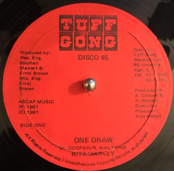 12inch Record RITA MARLEY - One Draw / The Beauty Of God s Plan NONE Tuff Gong, Disc 1981 Jamaica Reggae, Ska & Dub Used
12inch Record RITA MARLEY - One Draw / The Beauty Of God s Plan NONE Tuff Gong, Disc 1981 Jamaica Reggae, Ska & Dub Used