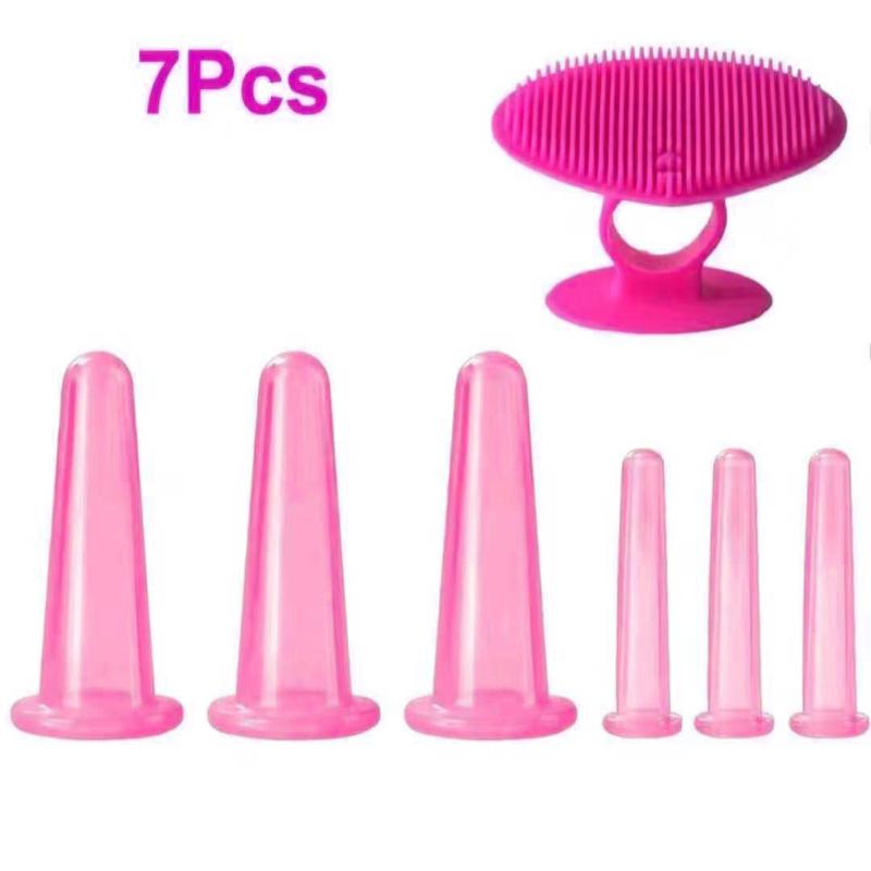Silicone Vacuum Cupping Massage Jars Anti Cellulite Massage Facial Suction Cups Face Neck Lift Skin Scraping Guasha Anti Wrinkle розовый
Silicone Vacuum Cupping Massage Jars Anti Cellulite Massage Facial Suction Cups Face Neck Lift Skin Scraping Guasha Anti Wrinkle розовый