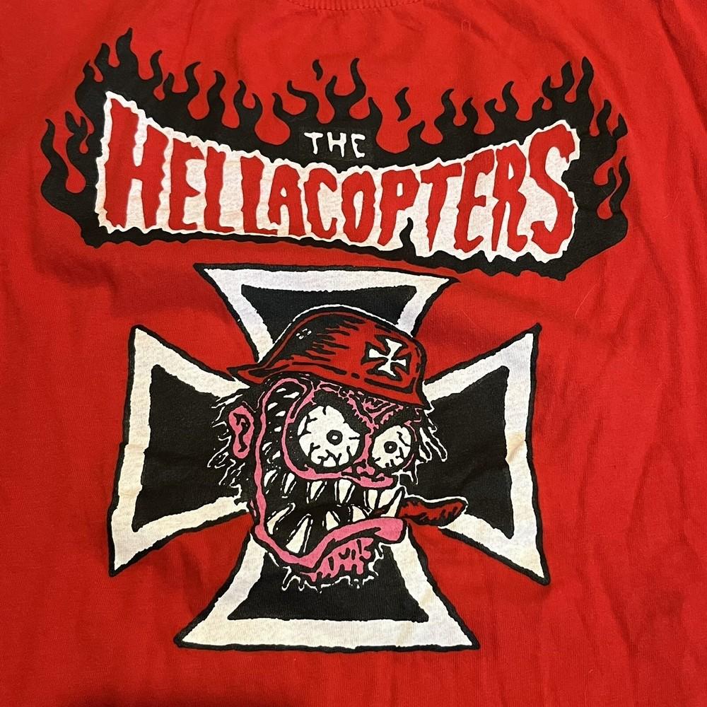 Vintage European Hellacopters Band TShirt Unisex T-Shirt XXL
Vintage European Hellacopters Band TShirt Unisex T-Shirt XXL