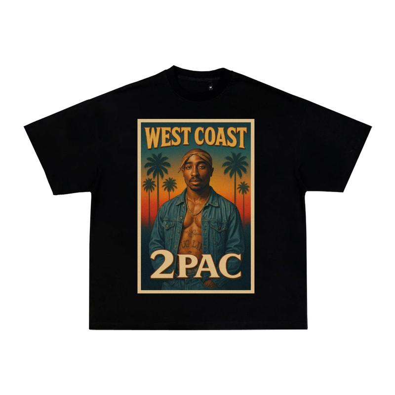 2Pac West Coast Rap Tee Vintage Heavyweight Graphic Hip Hop Unisex T-Shirt S
2Pac West Coast Rap Tee Vintage Heavyweight Graphic Hip Hop Unisex T-Shirt S