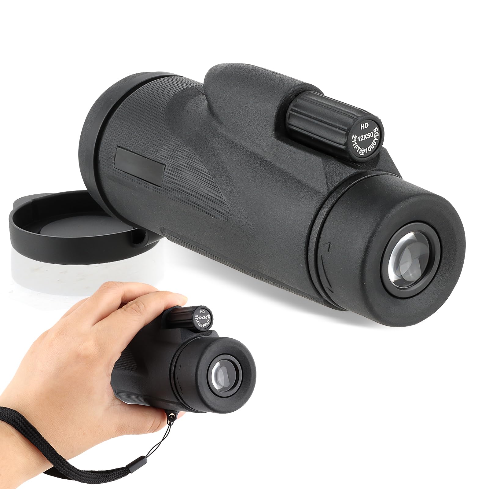 FOCUHUNTER 12x50 Монокуляр Високої Якості Starscope Монокуляр Високо Міцний Телефото Легкий Гумовий Монокуляр для Спостереження за Птахами Спорт Гори чорний
FOCUHUNTER 12x50 Монокуляр Високої Якості Starscope Монокуляр Високо Міцний Телефото Легкий Гумовий Монокуляр для Спостереження за Птахами Спорт Гори чорний