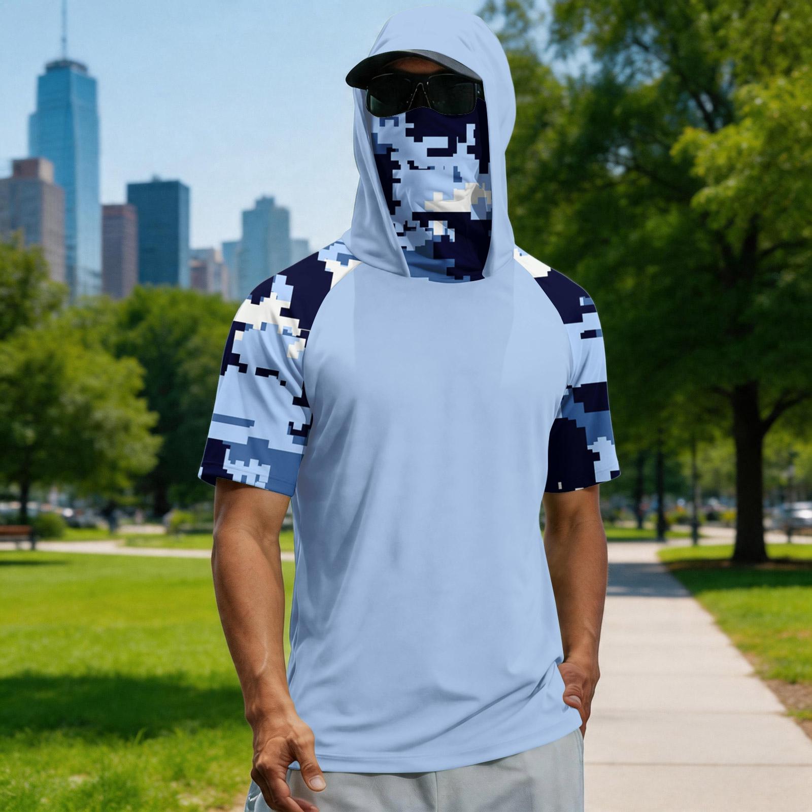 Men s Summer Quick Dry Short Sleeve Hoodie Shirt UV Protection Fishing Fitness Sportswear Lightweight Breathable Outdoor Top XXL
Men s Summer Quick Dry Short Sleeve Hoodie Shirt UV Protection Fishing Fitness Sportswear Lightweight Breathable Outdoor Top XXL