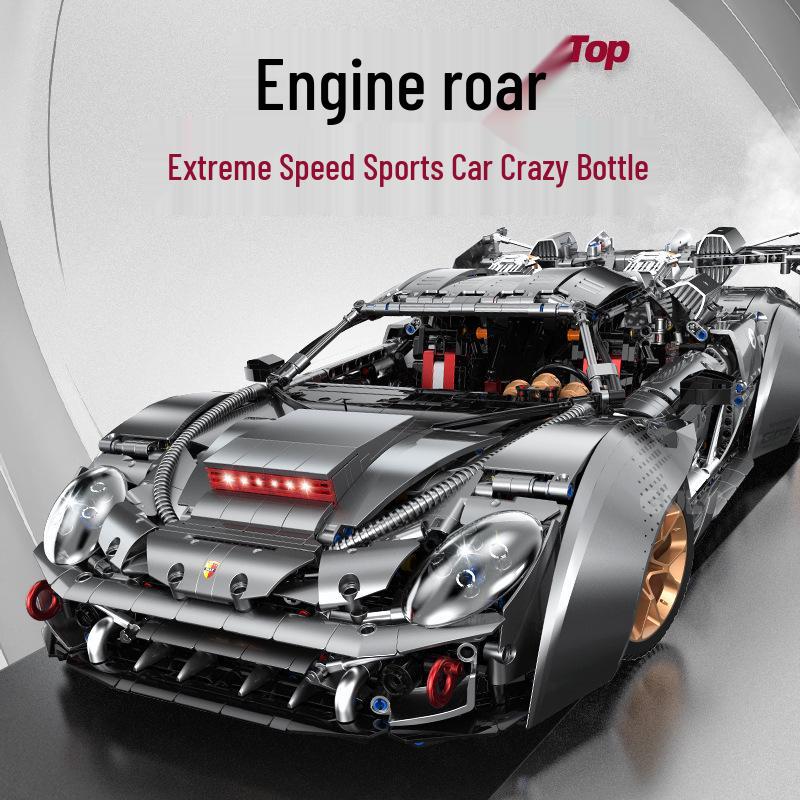 Gu Li 10629 Supercar Series: Electroplated 1:8 Sports Car Building Block Toy, High Difficulty
Gu Li 10629 Supercar Series: Electroplated 1:8 Sports Car Building Block Toy, High Difficulty