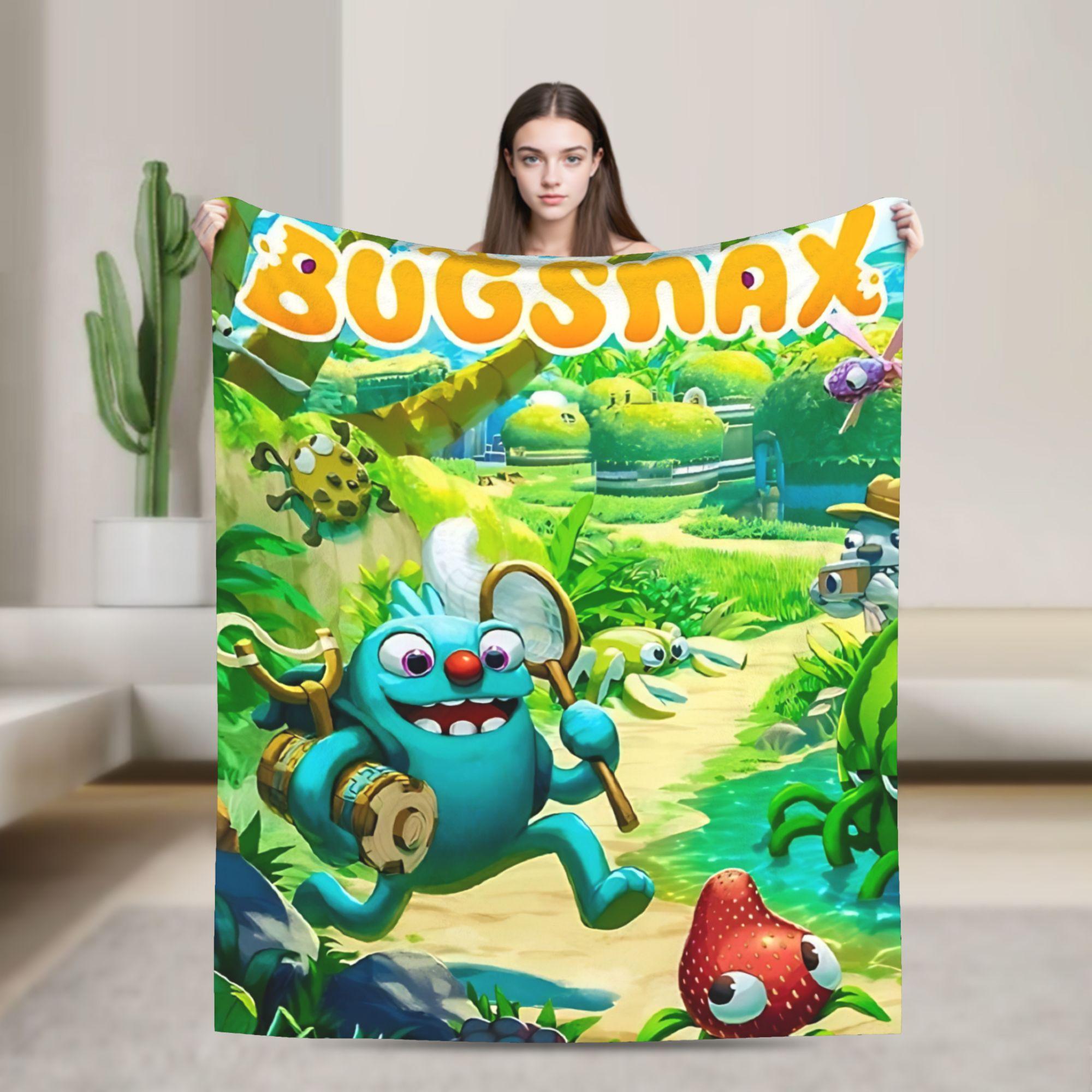 Bugsnax My Singing Monsters Flannel Blanket Warm Bedding Throws for Bedroom Airplane Travel Funny Bedspread Sofa Bed Cover 130x150cm
Bugsnax My Singing Monsters Flannel Blanket Warm Bedding Throws for Bedroom Airplane Travel Funny Bedspread Sofa Bed Cover 130x150cm