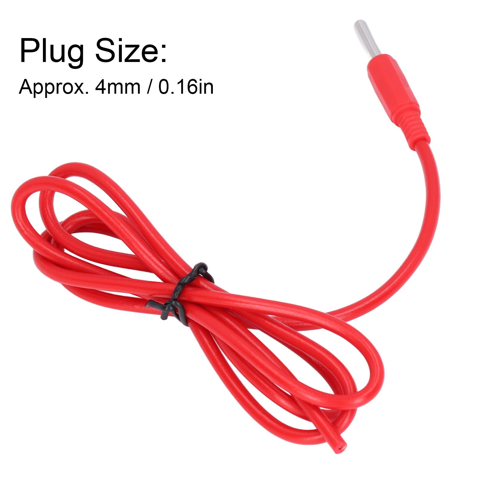 Banana Test 4mm Male to Male Brass PVC 32A 1000V Set Kit for Electricity Testing
Banana Test 4mm Male to Male Brass PVC 32A 1000V Set Kit for Electricity Testing