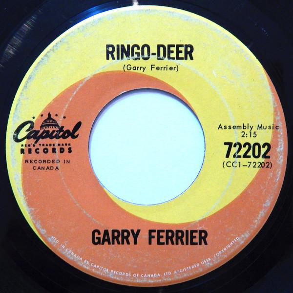 7inch Record GARRY FERRIER - Ringo-Deer 72202 Capitol Records 1964 Canada Pop Used
7inch Record GARRY FERRIER - Ringo-Deer 72202 Capitol Records 1964 Canada Pop Used
