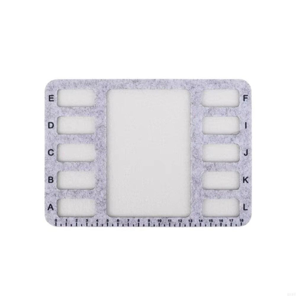 High Quality Felt Felt Beading Tray Felt Surfaces Alphabetic Scale Beading Mat Measurement Markings Nonslip Bead Pad Art Crafts
High Quality Felt Felt Beading Tray Felt Surfaces Alphabetic Scale Beading Mat Measurement Markings Nonslip Bead Pad Art Crafts