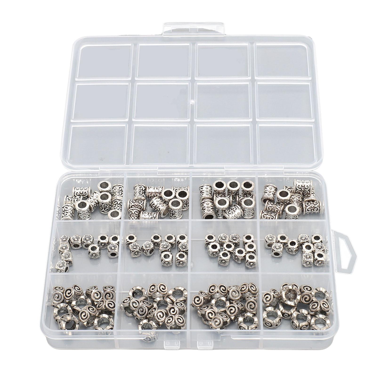 120pcs Dreadlocks Beads Vintage Hair Braid Rings Alloy Cuffs Braiding Hair Accessories for Jewelry Making
120pcs Dreadlocks Beads Vintage Hair Braid Rings Alloy Cuffs Braiding Hair Accessories for Jewelry Making