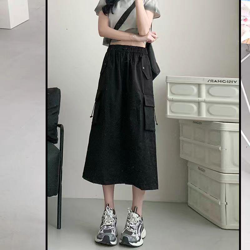 ZTHP Женское ретро платье А-силуэта с высокой талией серого цвета - Весенне-осеннее приталенное миди S чёрный